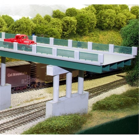 Rix Product 50ft. Ho Scale Wrought Iron Highway Overpass with Pier RIX122